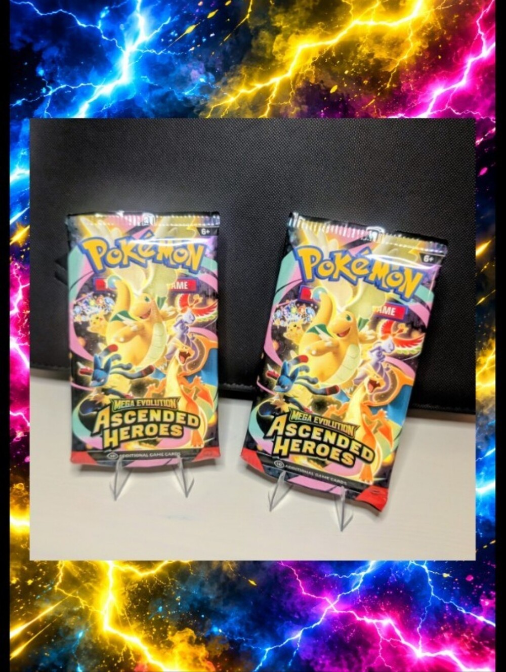 2 - New Pokemon TCG Mega Evolution Ascended Heroes Sealed Booster Packs English